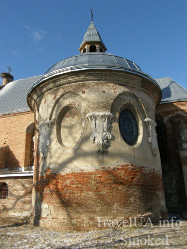 Старая Соль, костел с колокольней, Львовская область