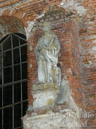 Старая Соль, статуя евангелиста, Львовская область