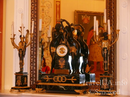 статуя, картины, музей, Батурин, дворец Розумовского, Черниговская область